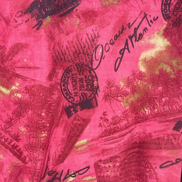 Jamaica Bay Sz S Pink Button Front Long Sleeve Collared Shirt Soft Material - Picture 7 of 8